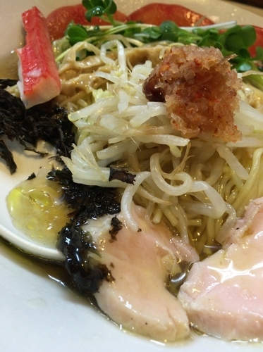 「【夏季限定】冷製らぁ麺 ８５０円」@桜台らぁ麺 美志満の写真