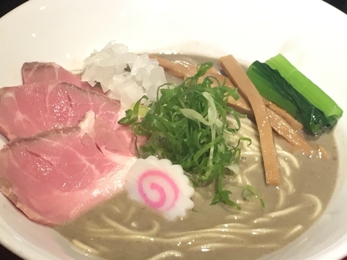 「濃厚煮干そば」@鶏そば なんきち 東京店の写真