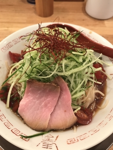 「冷やし中華、大」@麺や 七彩 八丁堀店の写真