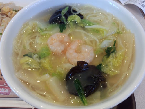 「海老あんかけ野菜麺750円」@ミスタードーナツ 伊那店の写真