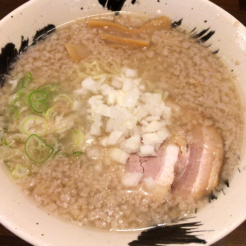 「ショッテリ（脂多め）750円」@麺や 玄の写真