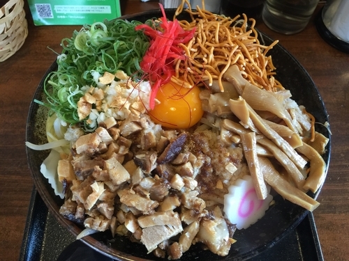 「まぜ基本（大盛）」@麺賊喜三郎の写真