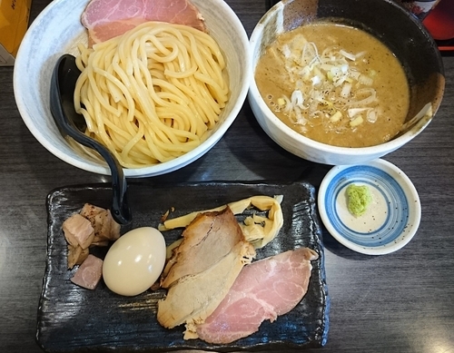 「塩つけ麺（並）＋特製」@つけ麺 陽の写真