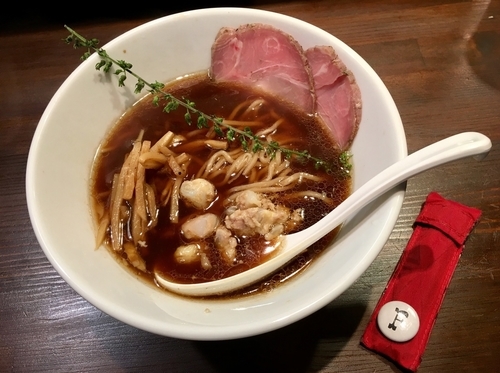 「鶏醤油」@焼麺 劔の写真