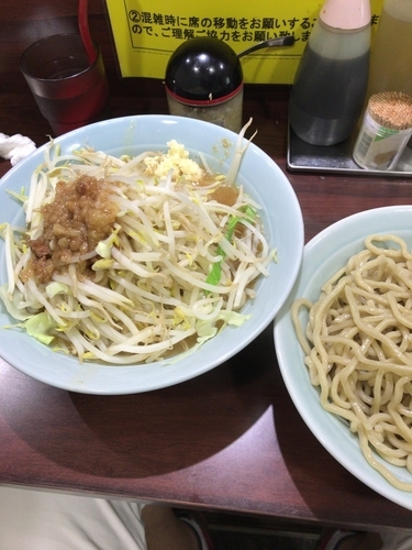 「小つけ麺（900円）」@立川マシマシ SSRの写真