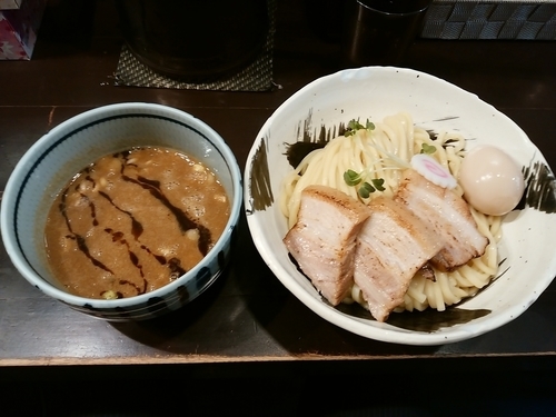 「特製つけ麺 中盛」@銀座 朧月 目黒処の写真