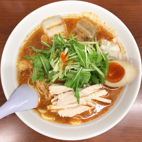 「旨辛冷やし鶏そば」@らーめん大鳳の写真