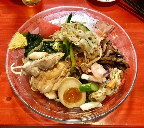 「五目冷やし中華」@讃岐ラーメン はまんど横須賀の写真