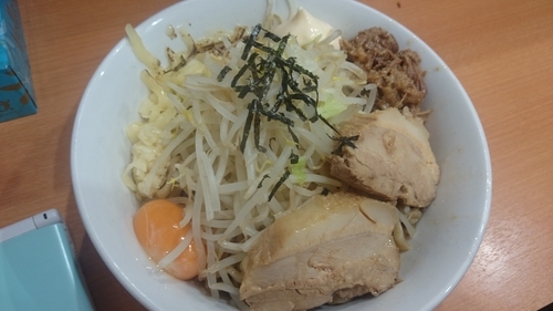 「混ぜそば」@らーめん忍者の写真