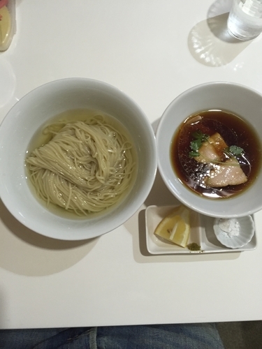 「とろとろ昆布出汁の絡ませつけ麺」@らぁめん サンドの写真