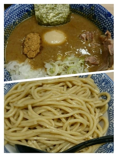 「つけ麺 味玉」@狼煙 大宮店の写真