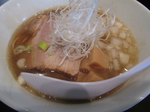 「煮干中華そばNORMAL　「750円」」@煮干中華そば のじじR 本所吾妻橋の写真