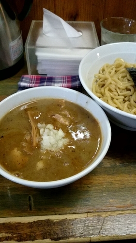 「つけ麺（８００円）」@藍華の写真