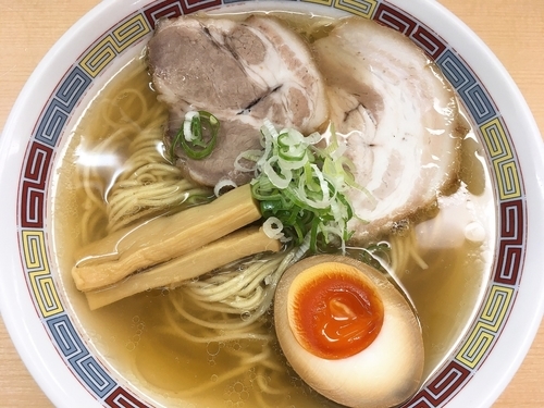 「塩らーめん 780円」@煮干鰮らーめん 圓の写真