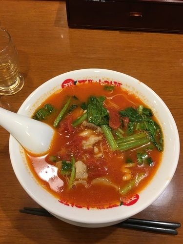 「太陽のラーメン」@太陽のトマト麺 十日市場支店の写真