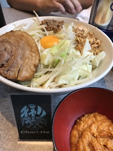 「汁無し 並  カレー」@ラーメン宮郎の写真