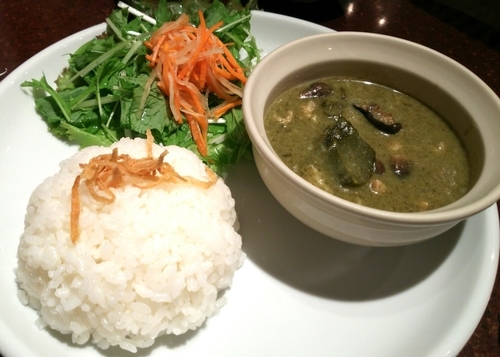 「タイのグリーンカレー」@Lotus Moonの写真