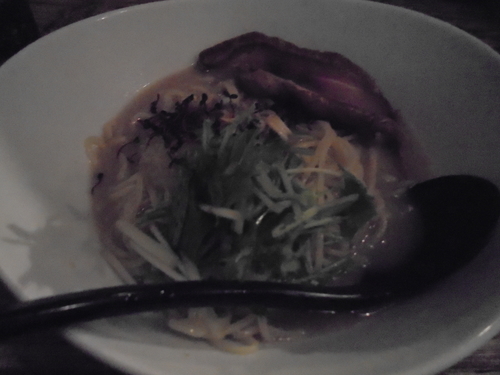 「【限定】鯖&浅利の海鮮ヌードル」@麺場 ハマトラの写真