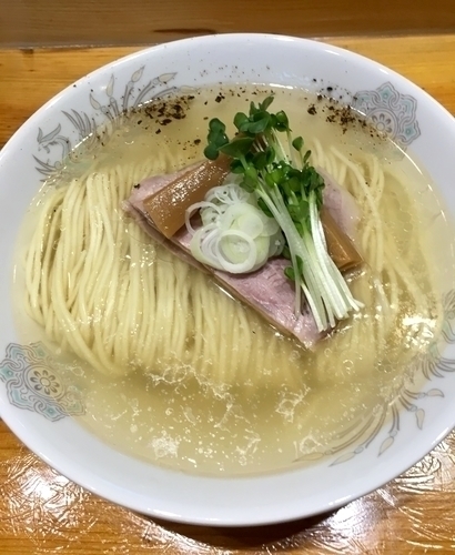 「塩そば ￥650」@麺屋 坂本01の写真