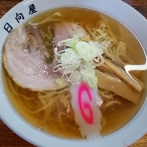 「ニンニクラーメン ６５０円」@青竹手打ちラーメン 日向屋の写真