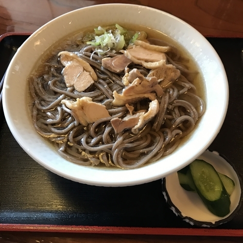 「肉そば（￥700）」@一寸亭 本店の写真