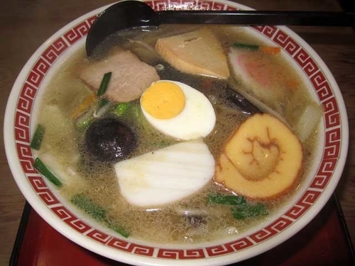 「五目中華ソバ　650円」@さかえやの写真