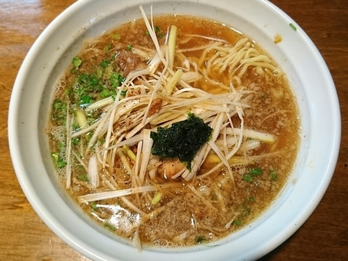 「【限定】ネギ煮干しラーメン」@はりけんラーメンの写真