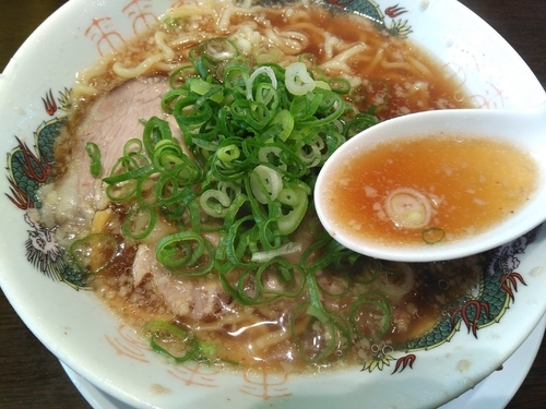 「ラーメン太麺」@来来亭 青梅店の写真