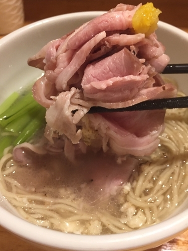 「真鯛らーめん800円」@真鯛らーめん 麺魚の写真