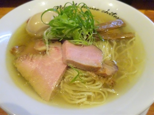「塩 （細麺）　　800円」@麺庵ちとせの写真