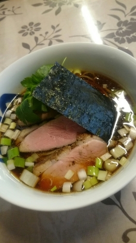 「鴨そば  900円」@麺工 小烏丸の写真