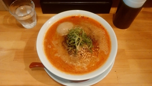 「【限定】担々麺＋味玉」@麺庵ちとせの写真