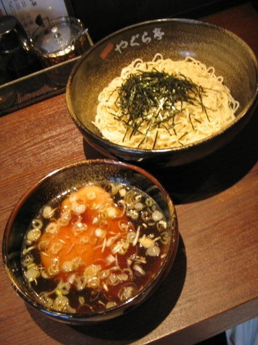「つけ麺８００円」@支那そば やぐら亭の写真