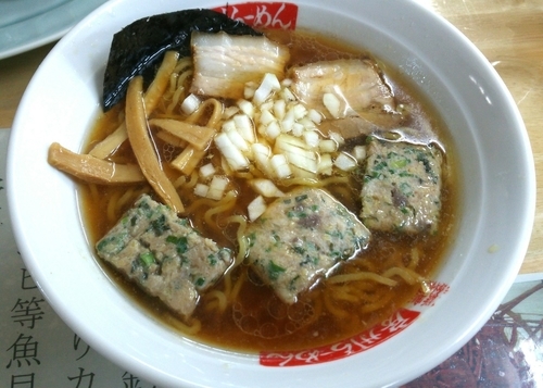 「なめろうらーめん　920円」@房州らーめんの写真