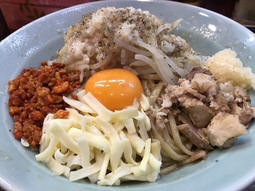 「さぶろう油そば 450g 750円」@郎郎郎の写真