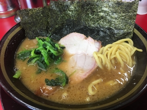 「ラーメン680円」@家系ラーメン 王道家の写真