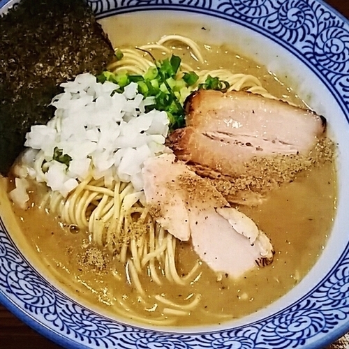 「濃厚煮干蕎麦　８５０円」@煮干し中華蕎麦 山崎の写真