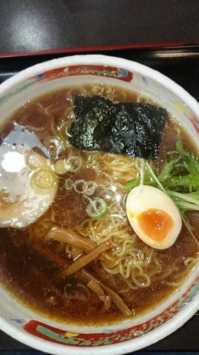 「和風煮干ラーメン」@手もみラーメン もりもり亭の写真