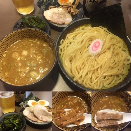「つけそば780円他」@麺彩房 中野本店の写真