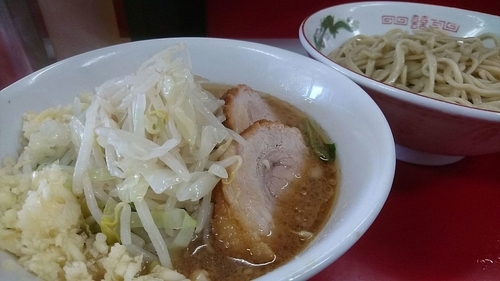 「つけ麺 少な目」@ラーメン二郎 湘南藤沢店の写真