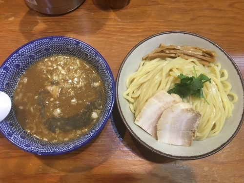 「特濃 煮干しつけ麺」@麺や百日紅の写真