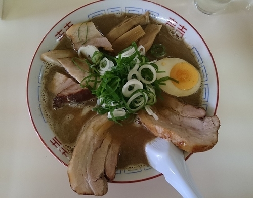 「濃口煮干し　700円」@ラーメン麺雅の写真