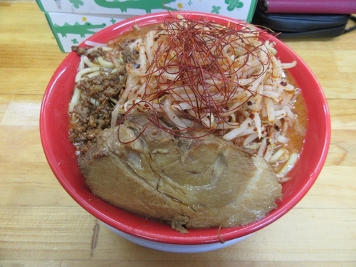 「限定　龍郎レッド（８９０円）」@ラーメン 龍郎の写真