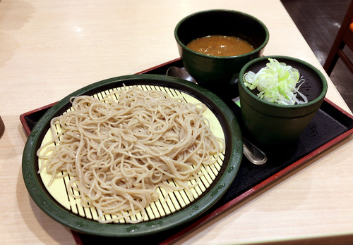 「もりそば(320￥)+カレールー(クーポン)」@ゆで太郎 新川1丁目店の写真