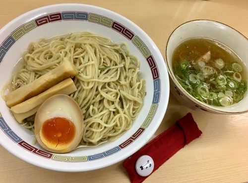 「つけめん（塩味）」@煮干鰮らーめん 圓の写真