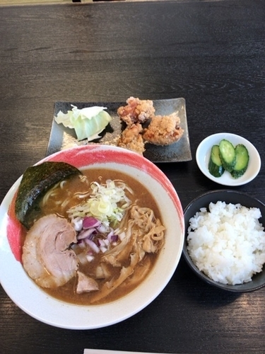 「らーセット にぼし950円」@らーめん 藤ひろの写真
