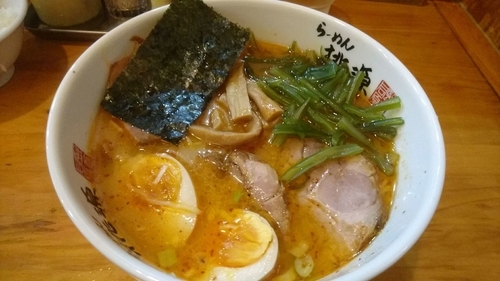 「うま辛しお 茎わかめ」@らーめん 桃源の写真