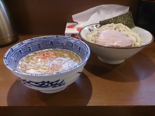 「海老つけめん(醤油)」@俺の麺 春道の写真