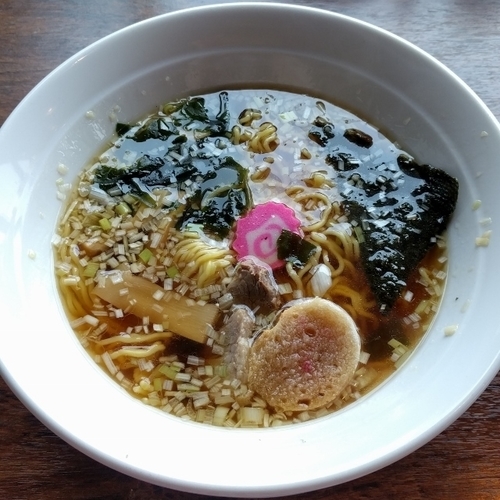 「あっさり醤油らーめん」@暖龍 厚別店の写真