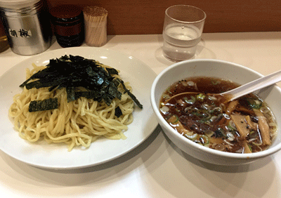 「ざるらぁめん（740円）」@らぁめん ほりうち 新橋店の写真